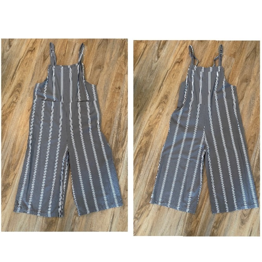 𝅺MISSLOOK Cotton/polyester gray and White Jumper with Pockets